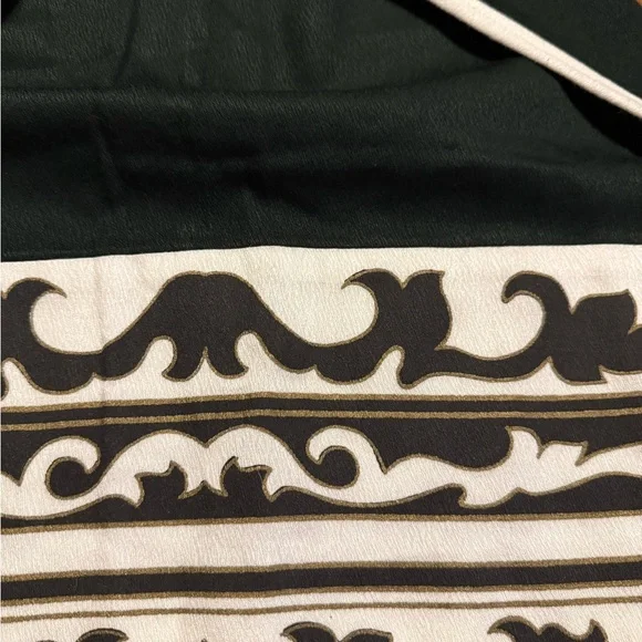 Vintage Alfred Sheehan Maxi Collared dress; Hostess, brunch, 70s cool button up - Picture 7 of 15